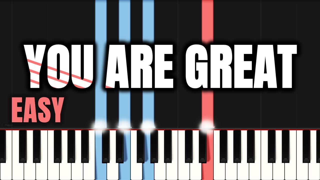You are Great (You Deserve The Glory) | EASY PIANO TUTORIAL by Synthly Piano