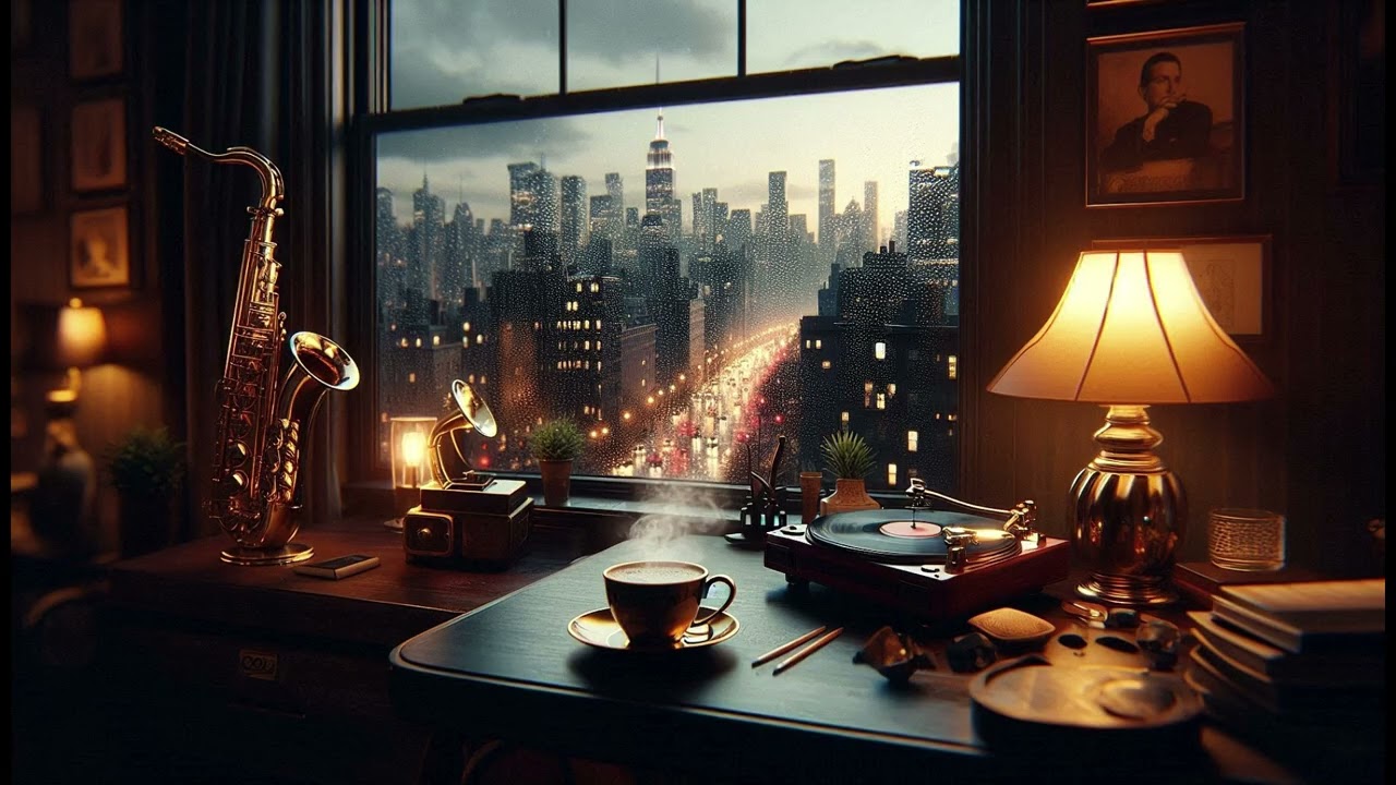 M.I.- Elegant Coffee Jazz ☕ 1 HOUR  ( Relaxing Background)