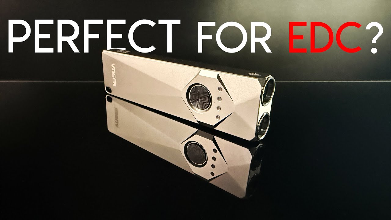 Ultra compact EDC flashlight at a great price! (Vtiger S2 Flashlight Review)