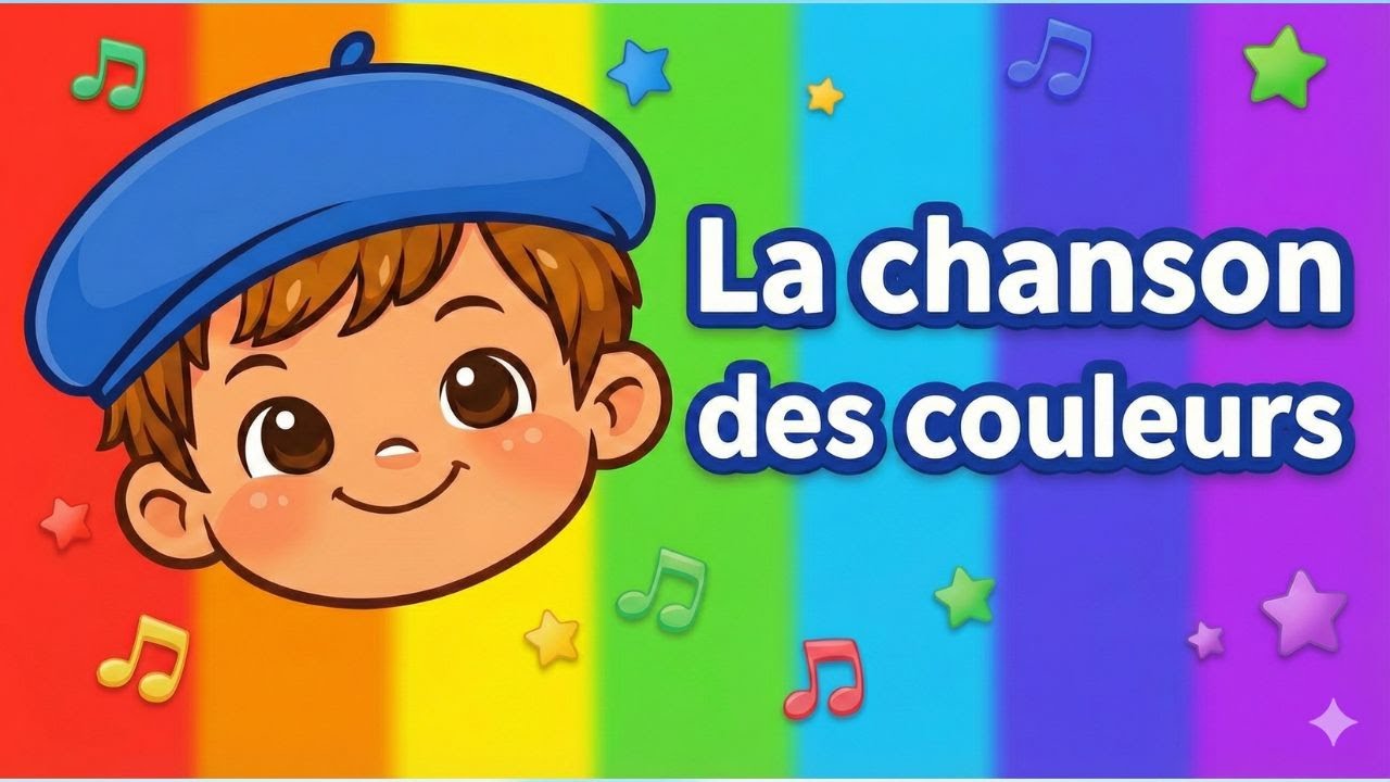 La chanson des couleurs 🌈 | French Kids Song | The French Kid