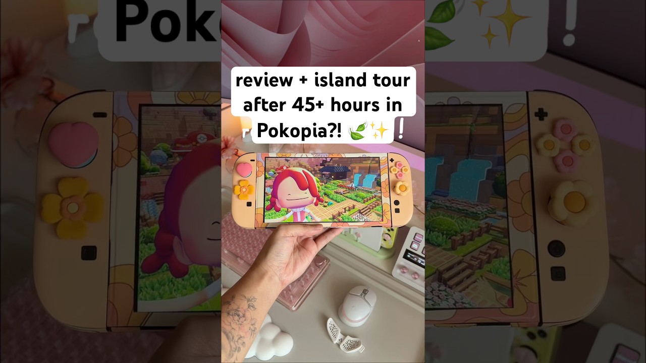 Давно уже так не увлекалась игрой 😌 #pokemonpokopia #cozygames #nintendoswitch2