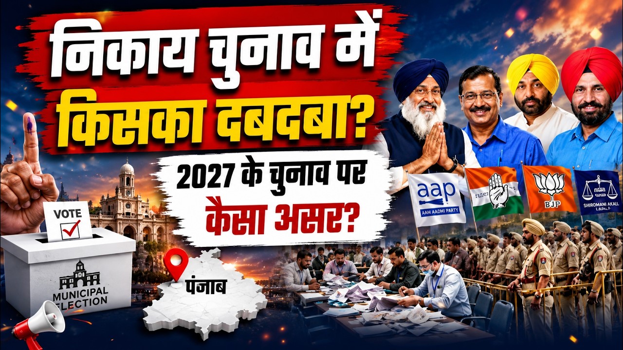 Punjab Nikay Chunav Results surprised everyone, what impact will it have on the 2027 Assembly Ele...