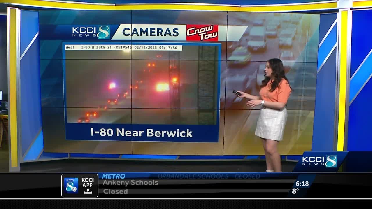 Iowa traffic: Snow leads to dangerous road conditions, including I-80 crash