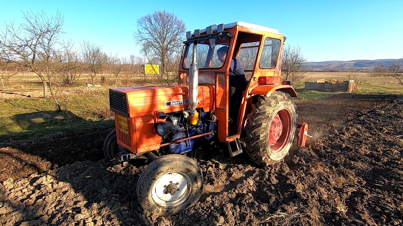Tractor UTB 445-Land preparing-Frezare teren ⚙💨🤠🚜🌿