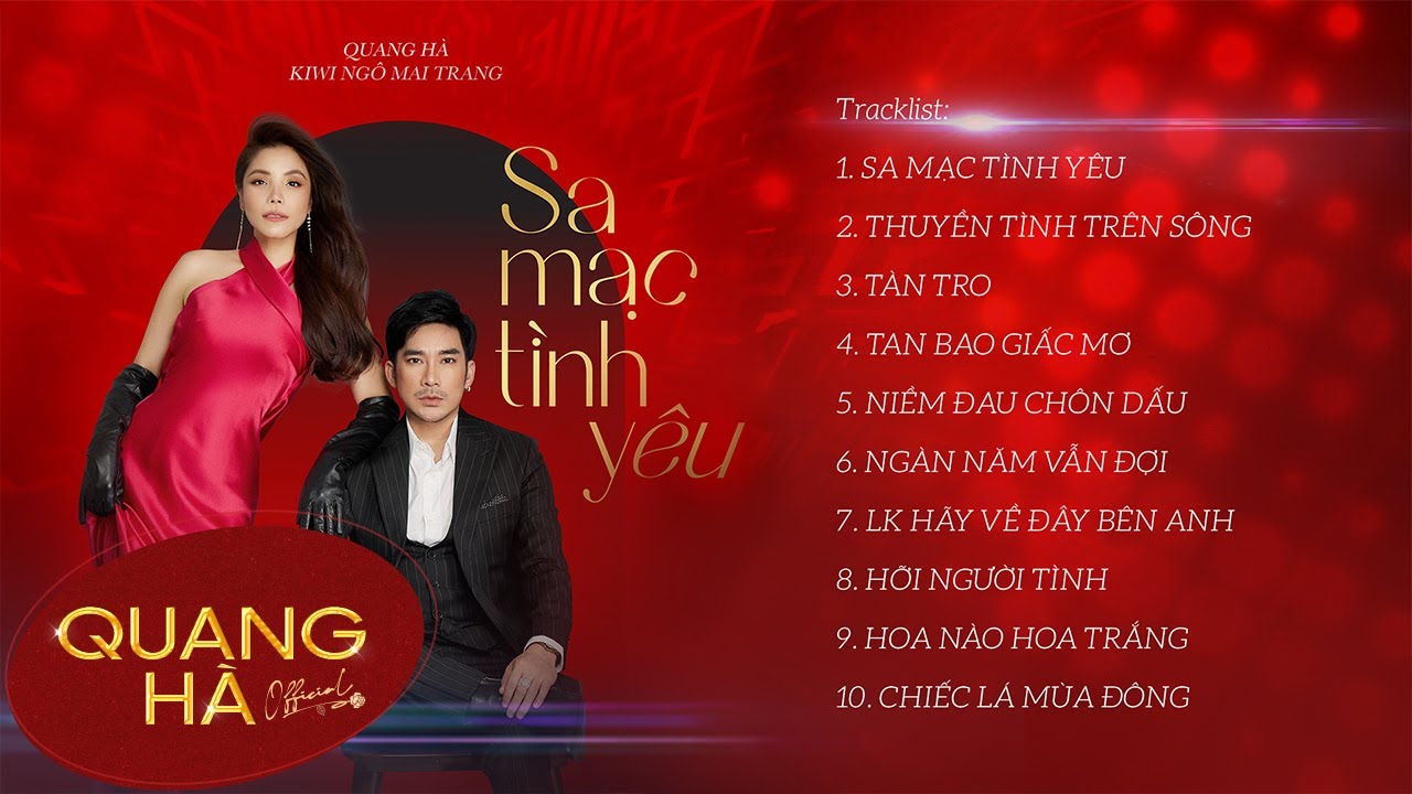 Album Sa Mạc Tình Yêu - Quang Hà x Kiwi Ngô Mai Trang