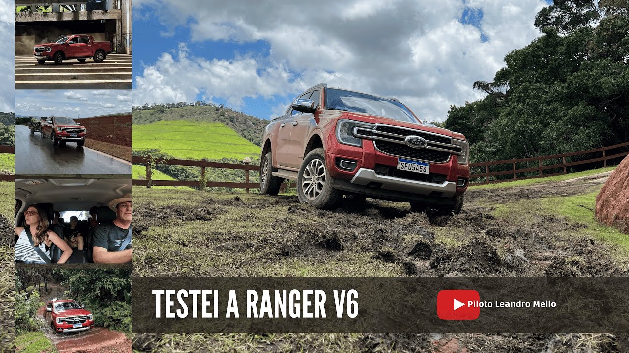 Ranger V6 -  Muito trabalho, viagens e férias | Piloto Leandro Mello