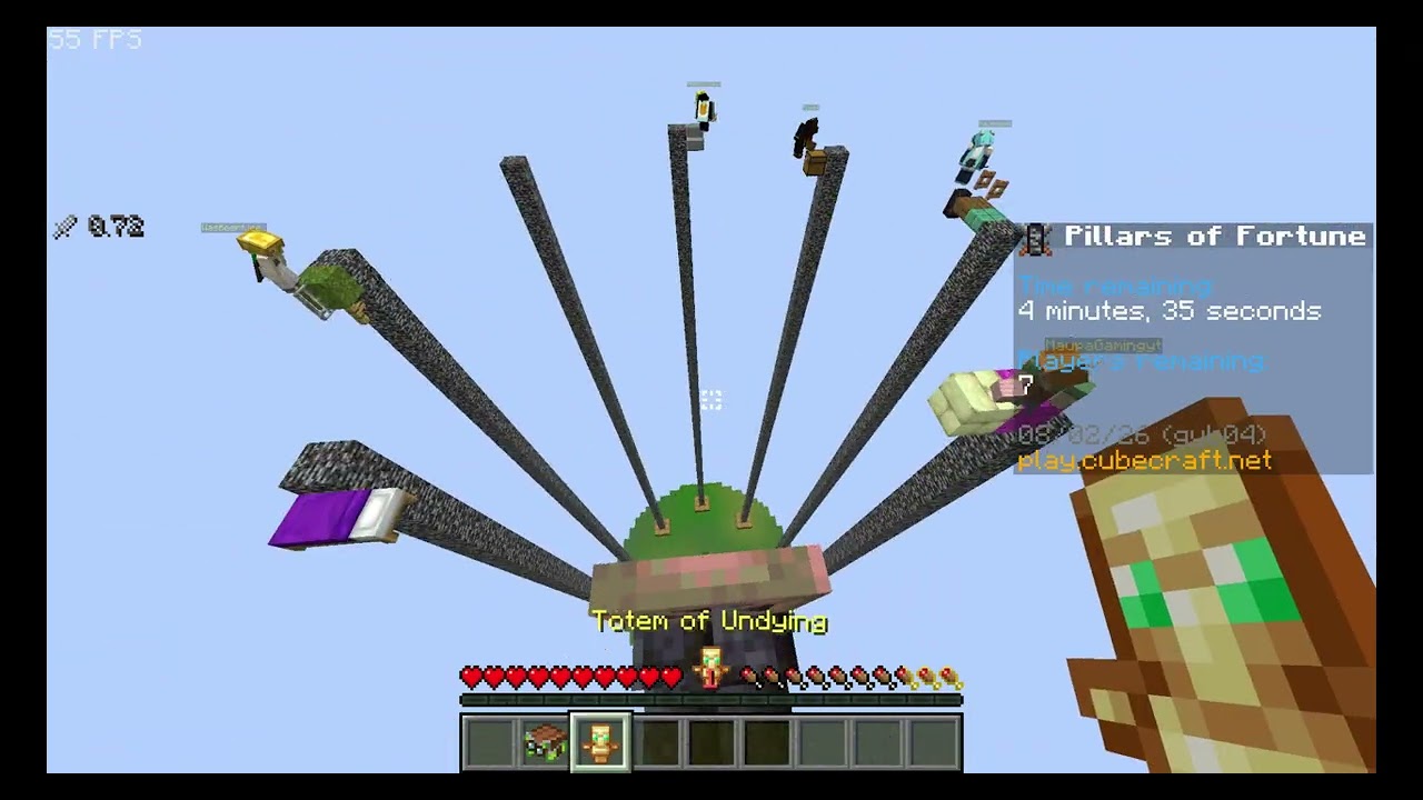 pillars of fortune (cubecraft) part 2