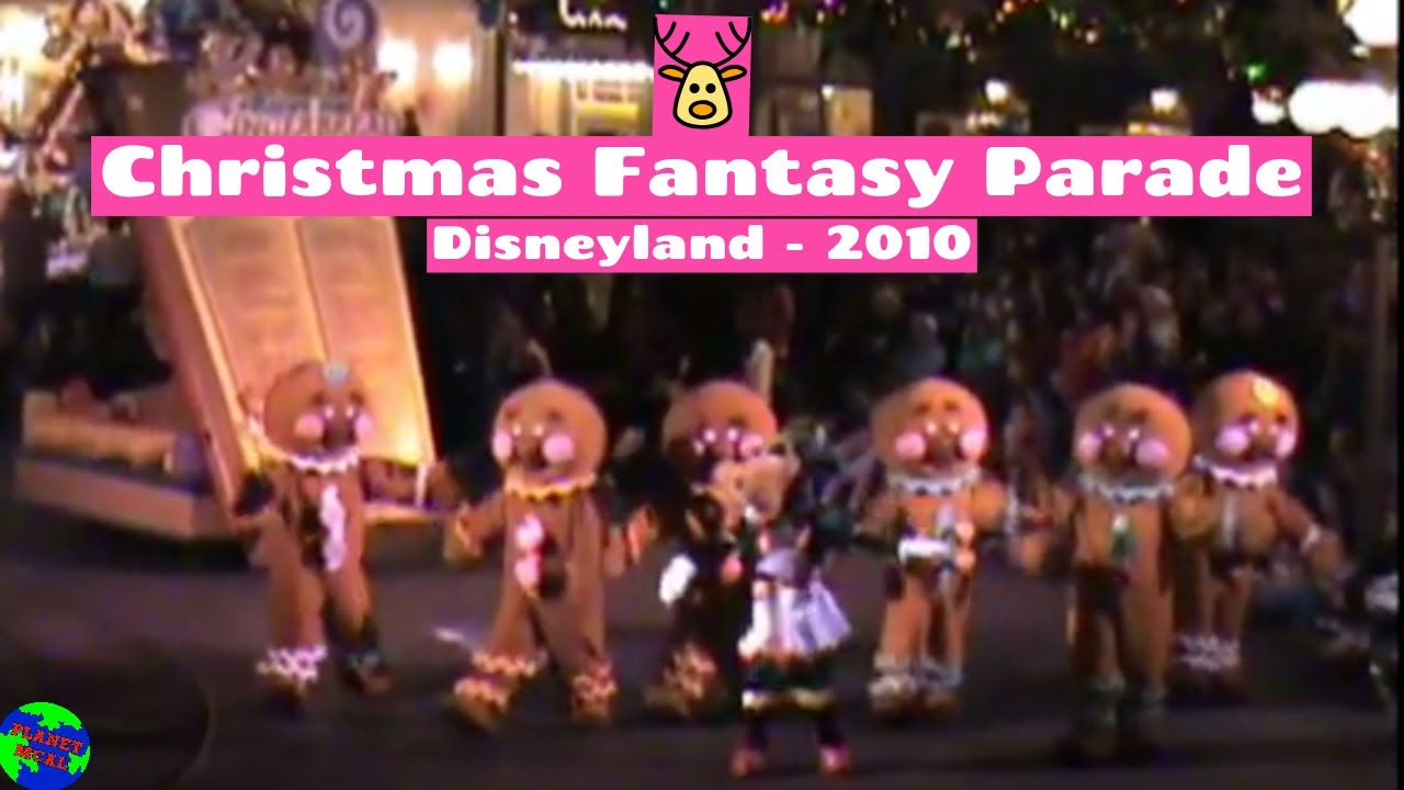 Christmas Fantasy Parade 2010 - Disneyland