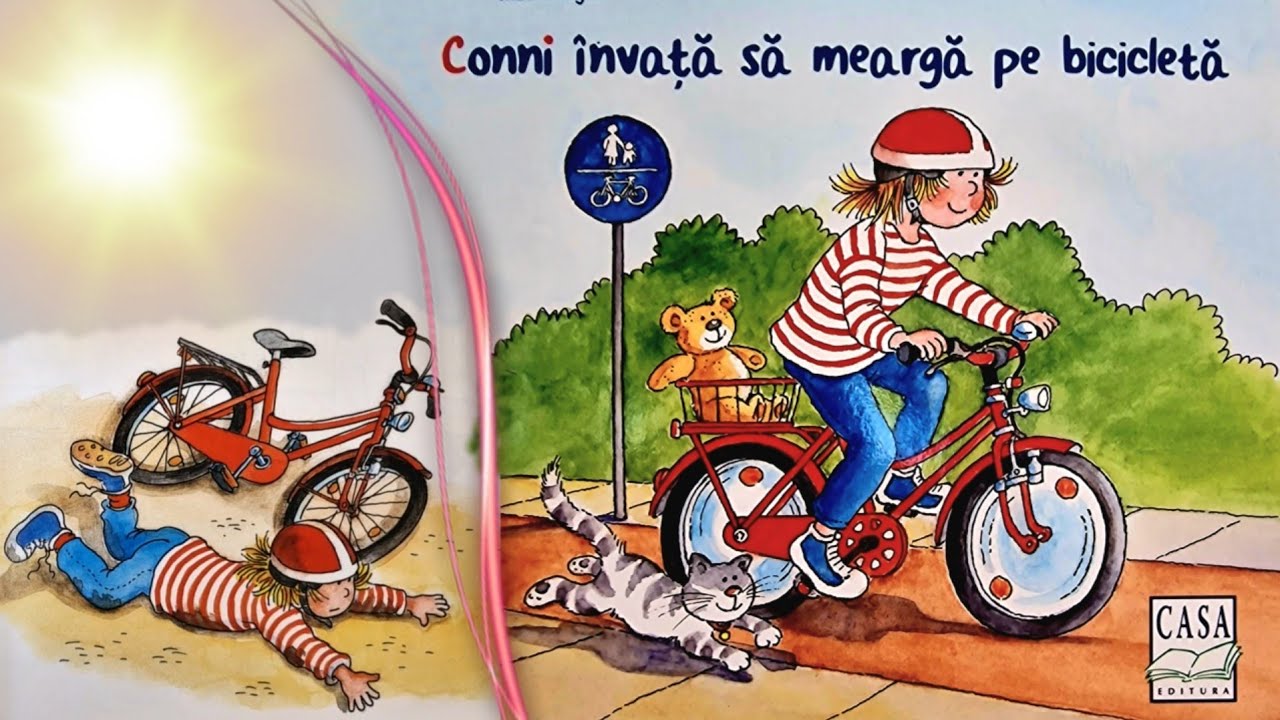 Conni învață să meargă pe bicicletă (editura Casa) 📖  | #povesti educative pentru copii