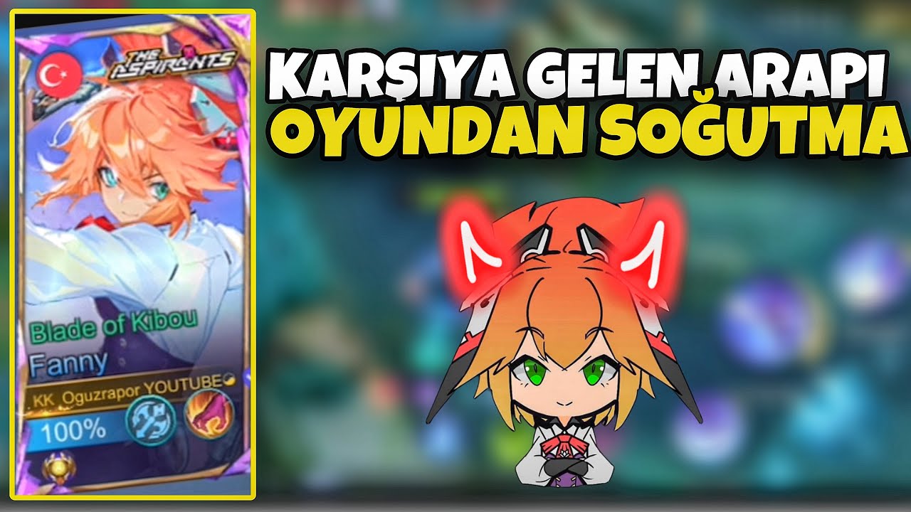 GELEN ARAPI OYUNDAN SOĞUTUP SUNUCUDAN KOVDUM ! 😱 Mobile Legends Fanny Nasıl Oynanır Fanny Öğretici
