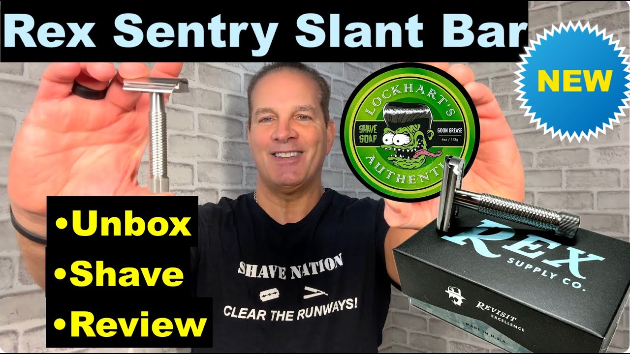 REX Sentry Slant Bar Razor Shave Review