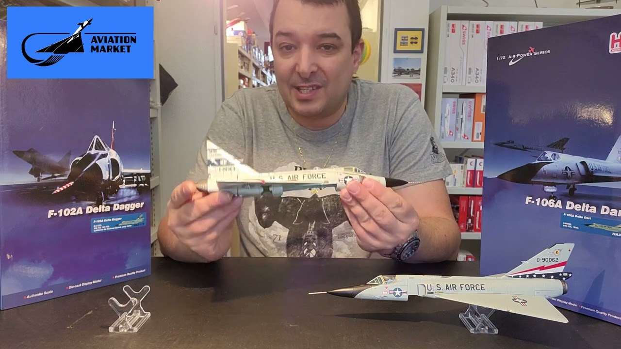 Die F-102 Delta Dagger & F-106 Delta Dart im Vergleich