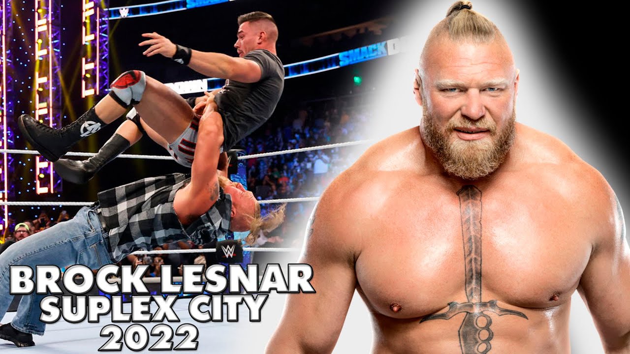 Brock Lesnar - Suplex City Compilation 2022