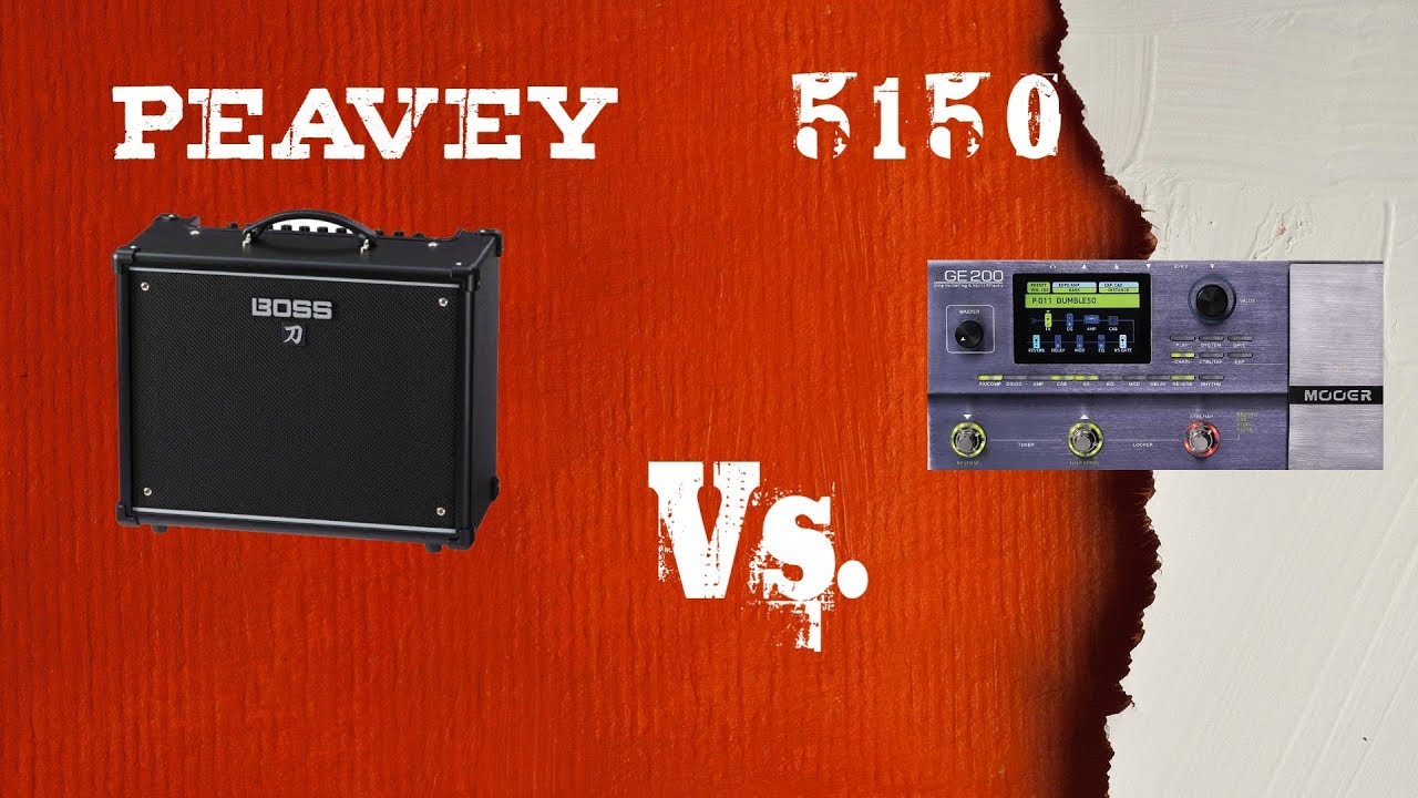 PEAVEY 5150 | Boss Katana Vs. Mooer GE200
