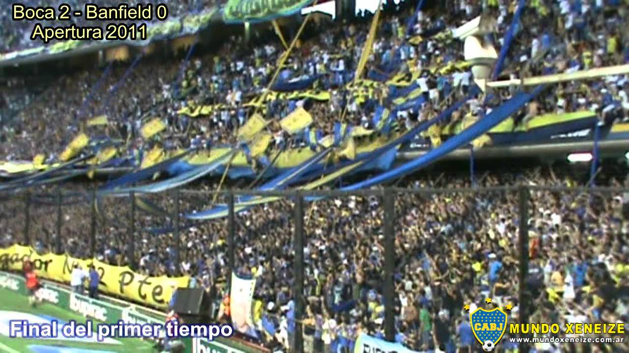 Clip Boca 3 Banfield 0 /Boca Campeon Apertura 2011