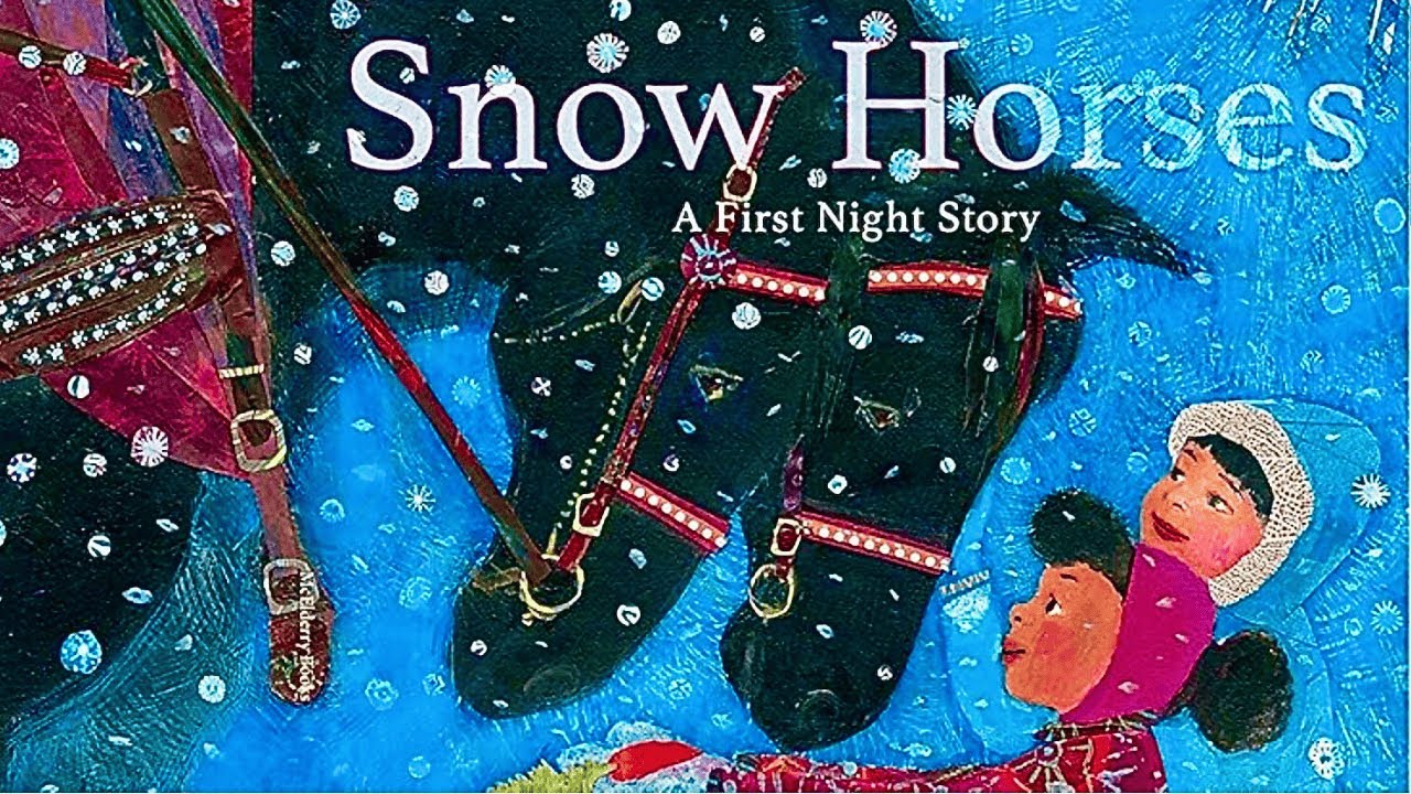 ❄️ Снежные кони 🐴 Детская книга «Первая ночь»: чтение вслух в канун Нового года, зимняя рождестве...