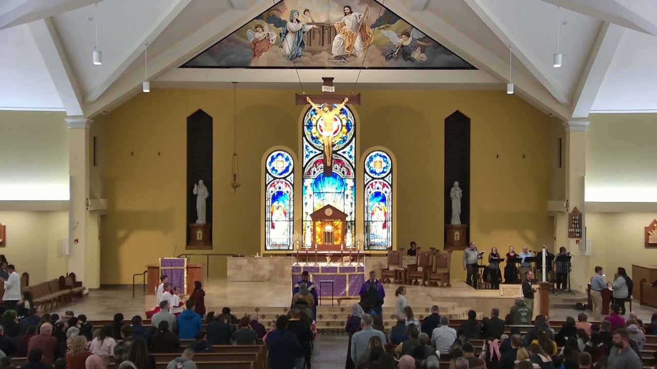 Ash Wednesday Mass in English