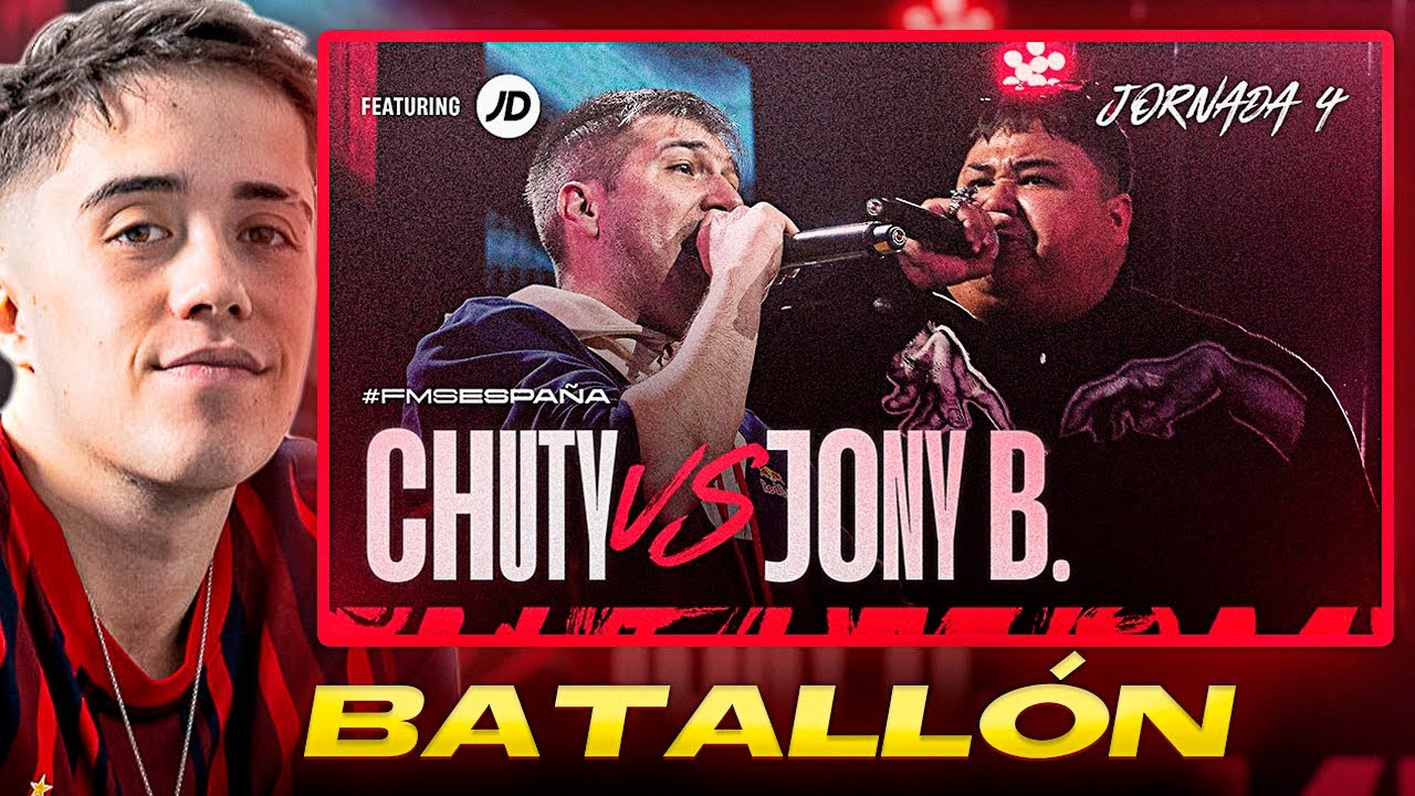 GAZIR reacciona a CHUTY vs JONY BELTRÁN en FMS ESPAÑA 🔥