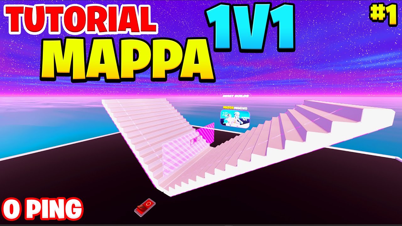 Come CREARE una MAPPA 1V1 0 DELAY Fortnite CREATIVA [TUTORIAL 2026]