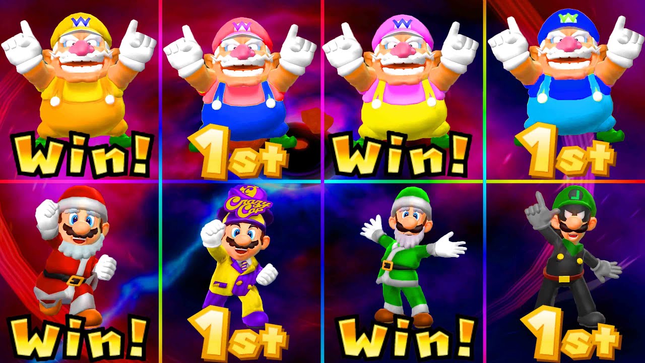 Mario Party 9 Garden Battle - Wario vs Santa Mario Master Difficulty Gameplay #MarioGame