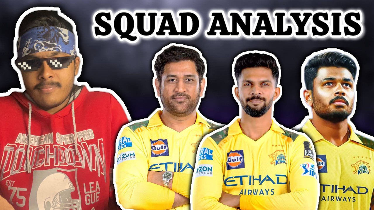 CSK Squad Analysis LIVE 🔥 Playing XI, Strategy & Full Breakdown | IPL 2026