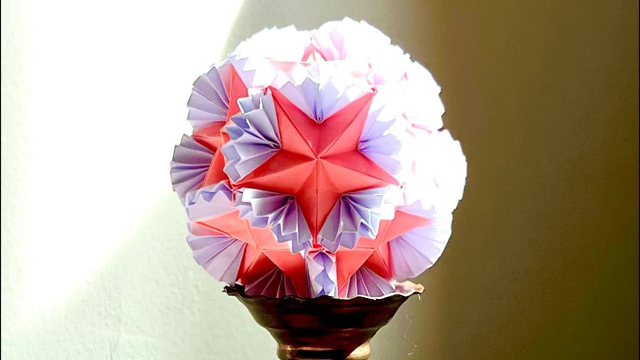 Puffy star ball - birthday, wedding, celebration gift
