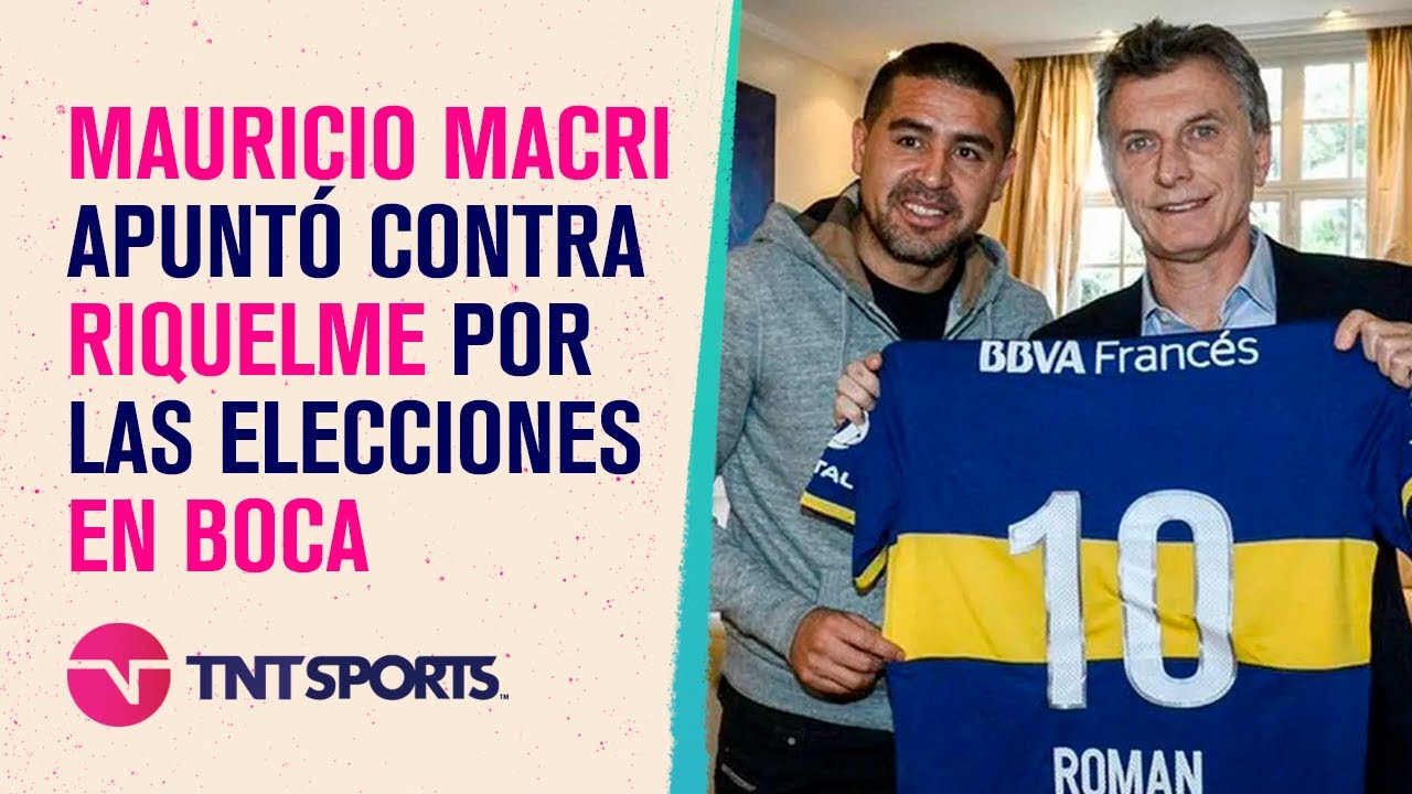 Mauricio #Macri apuntó contra #Riquelme por las elecciones en #Boca | #PelotaParada