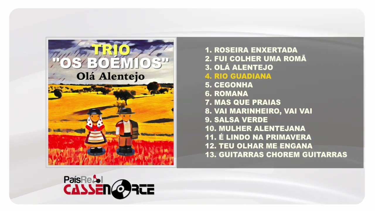 Trio Os Boémios - Olá Alentejo ( Full Album )