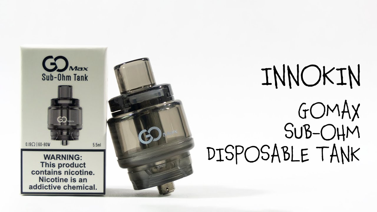 GOMAX SUB-OHM DISPOSABLE TANK by INNOKIN - M's Vape