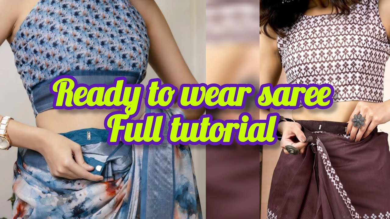 How Ready-To-Wear Sarees Are Changing Indian Fashion #viral #indianfashion #fashion #readymadesaree