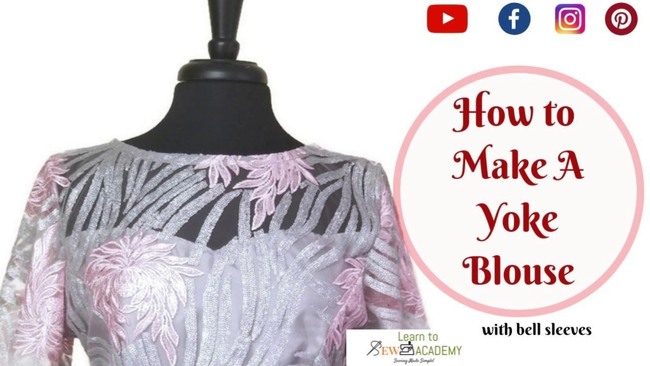 Make Your Own Yoke Blouse, Beginner Friendly!