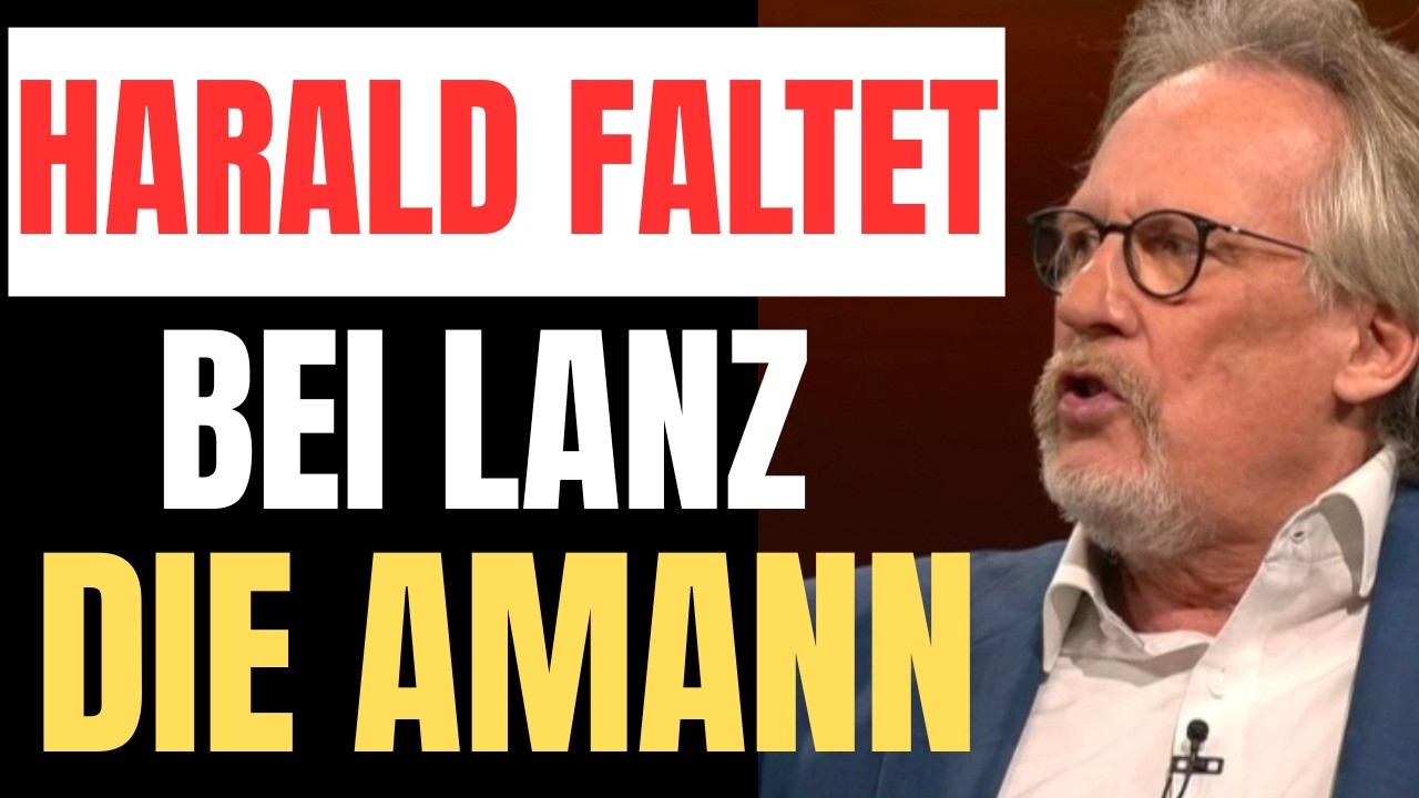 BEI LANZ ZERLEGT Harald Martenstein die AMANN in viele kleine EINZELTEILE!
