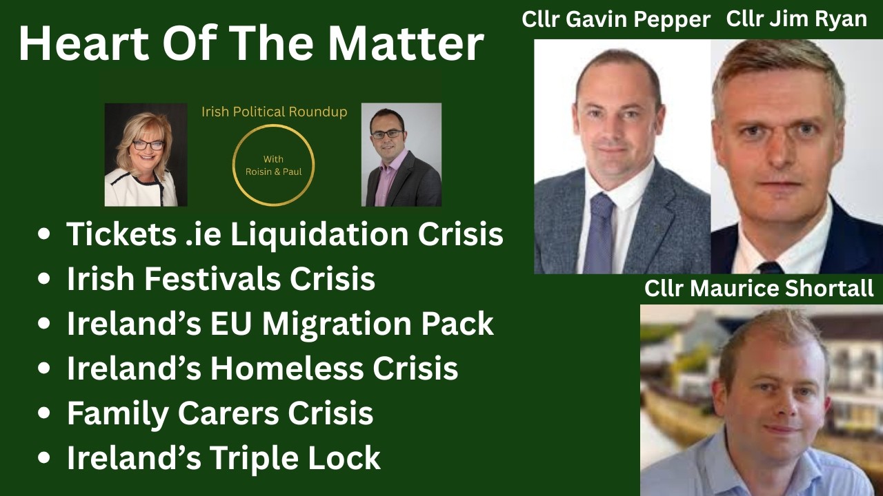 Tickets.ie Liquidation Crisis Migration Pact, Homeless & Family Carers Crisis & Irish Triple Lock