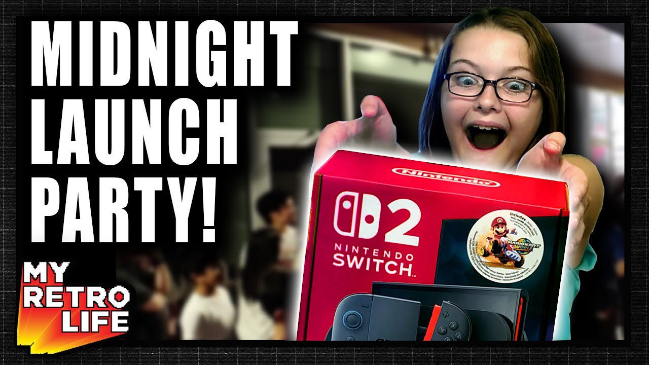 I Took My Daughter to the Nintendo Switch 2 Midnight Launch