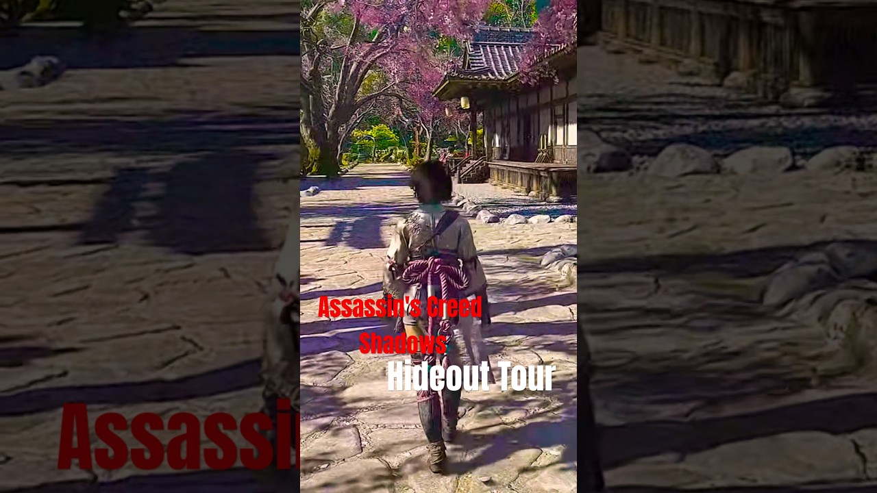 Assassin's Creed Shadows Full Hideout Tour! 🥷 🌸