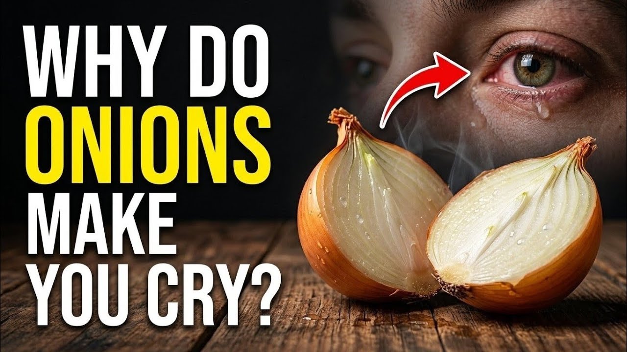 Why Cutting Onions Makes Your Eyes Burn