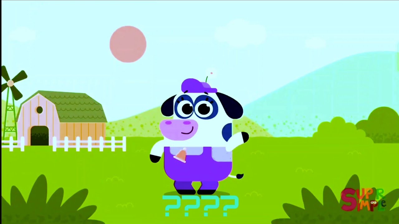 🐄💃 A Dancing Cow in the Farm | 🎵 Super Simple Songs | ✨ Sponsored by Preview 2 Effects