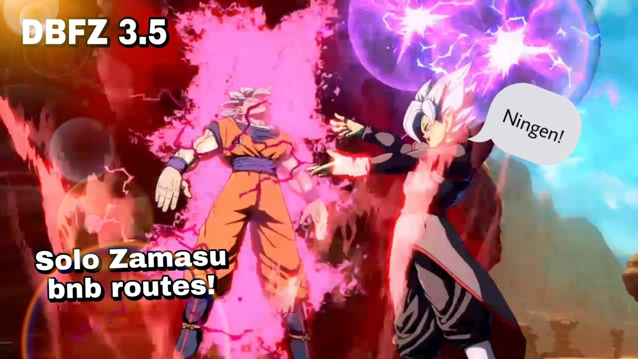 DBFZ 3.5 Zamasu bnb routes (solo) easy & practical [#DBFZ]