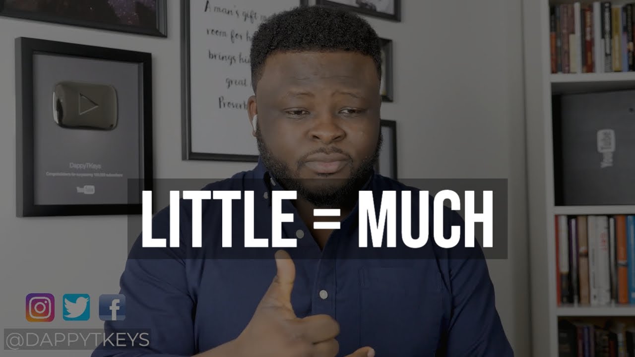 Little is Much When God is in it