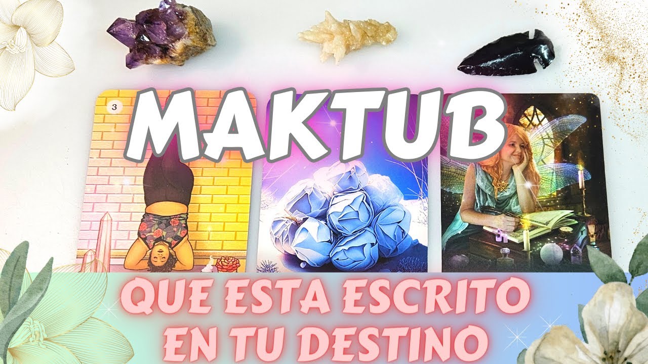 DESTINADO ¿Qué esta escrito en tu Libro de Vida ? - Elige una Carta ✨ Tarot Interactivo