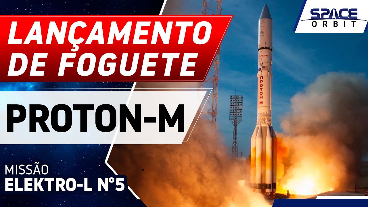 LANÇAMENTO DO FOGUETE PROTON - Elektro-L n°5