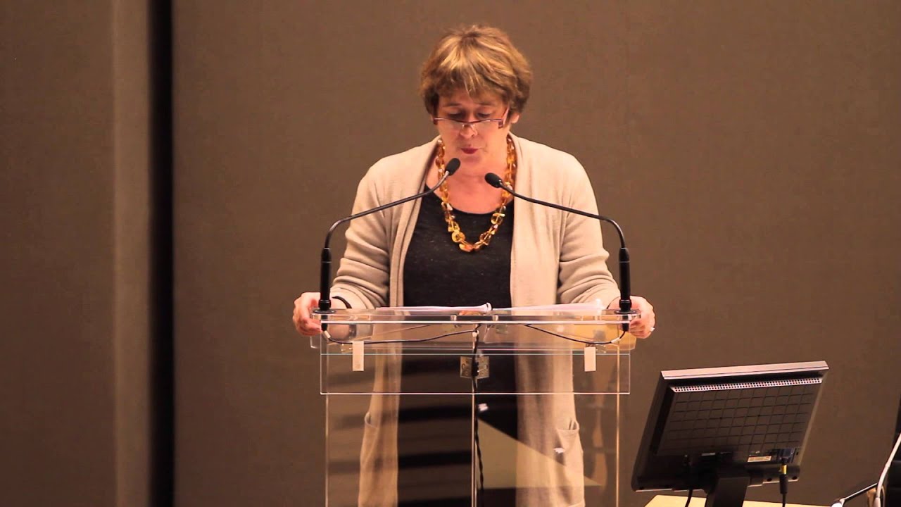 Laurence Abeille en introduction de la projection d'INTOX &agrave; l'Assembl&eacute;e Nationale