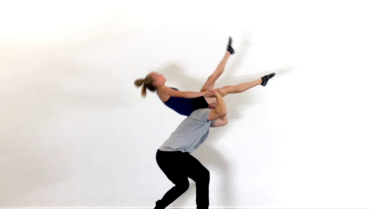 Hand To Hand Roll Back - Partner Acrobatics