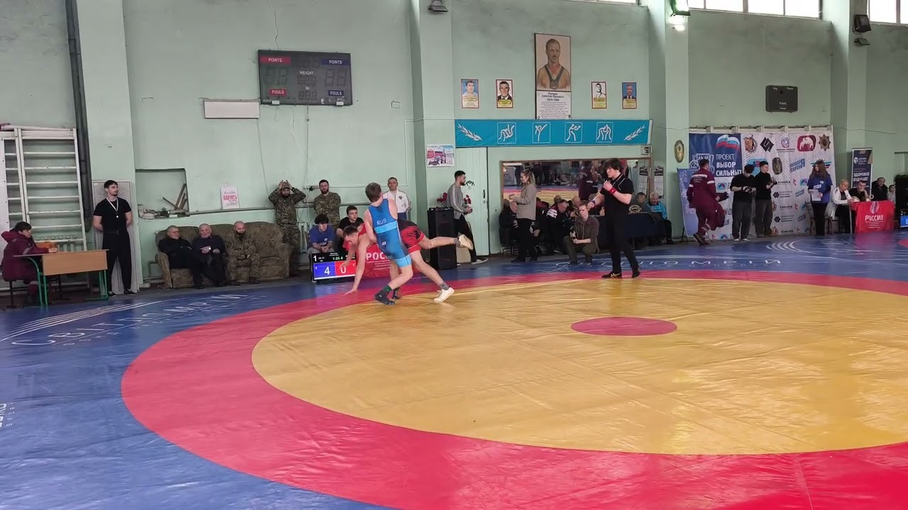 Кривошеев Иван 2 встреча в 71 кг турнир Онищенко А. И. Луганск 25-26.02.2026 
