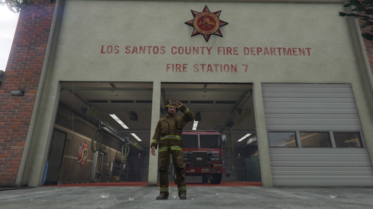 JE SUIS POMPIER GTA ONLINE