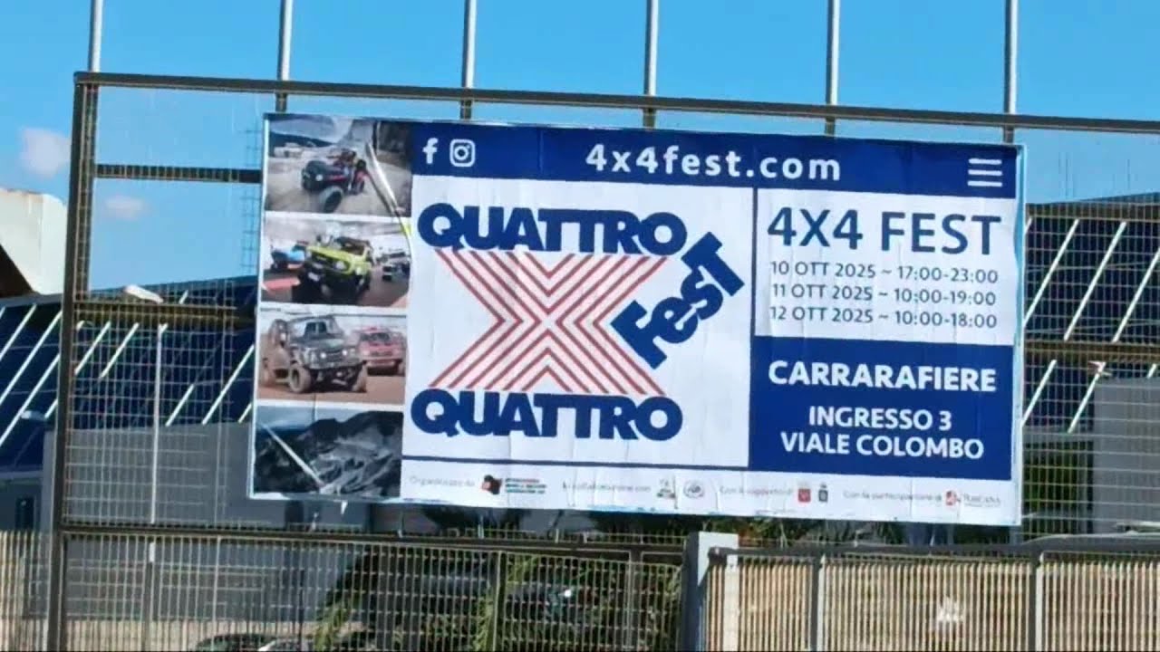 PICKAMP AL 4X4 FEST DI CARRARA 2025 SHOW E RECENSIONE