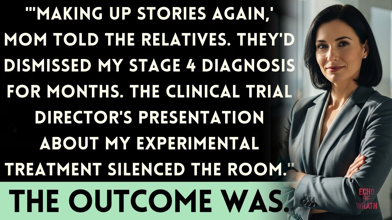 During The Holiday Party, They Mocked My 'Doctor Visits'—Until The Clinical Trial Head Spoke