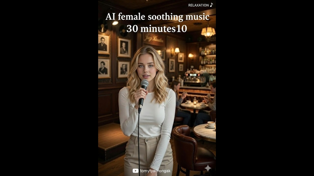 AI female soothing music 30 minutes10(Official Lyric Video) / AI Female Vocal Ballad癒やし、心地よい、AI音楽