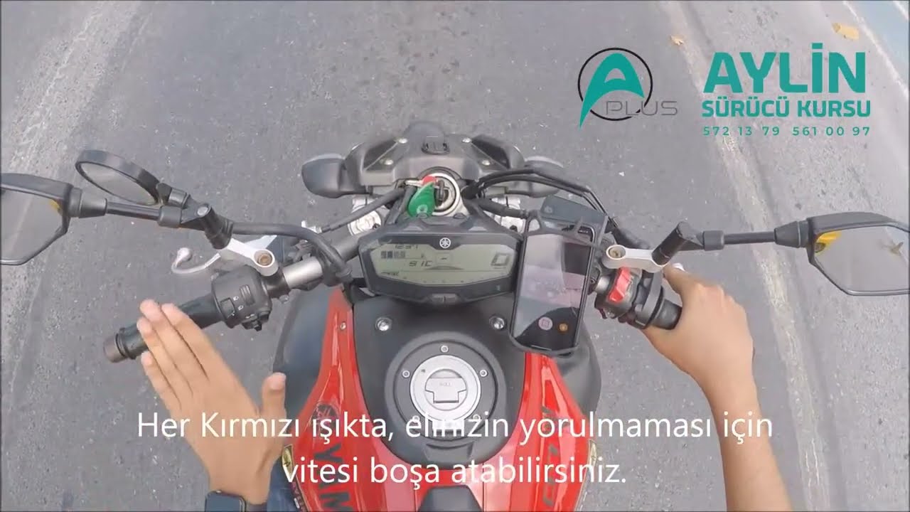 2025 Güncel Dış Parkur - Bakırköy Motosiklet Güzergahı - Sınav Güzergahı - Motosiklet Ehliyeti