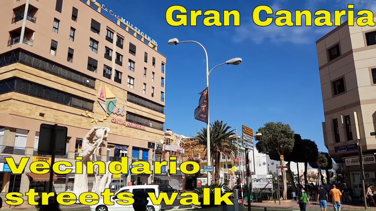 ✅GRAN CANARIA//FROM MASPALOMAS TO VECINDARIO | WALKING TO THE ATLANTICO SHOPPING CENTER 23 NOV. 2020